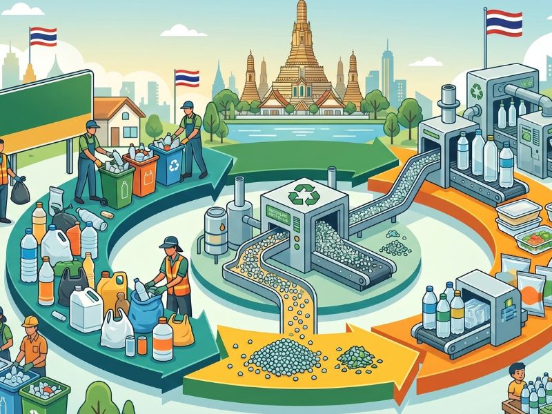 Thailand Turns Plastic Waste into an Opportunity Amid Global Supply Pressure