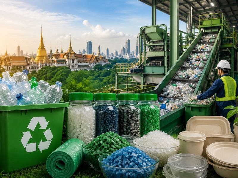 Thailand Strengthens Plastic Recycling Efforts to Support Sustainable Packaging Growth